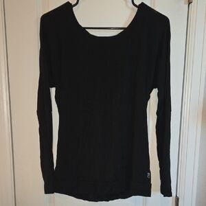 Black Long Sleeve Top